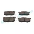 Jeu de 4 plaquettes de frein avant RAP BRAKES R-P1082 - Visuel 3