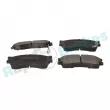 Jeu de 4 plaquettes de frein avant RAP BRAKES R-P1086 - Visuel 2