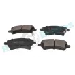 Jeu de 4 plaquettes de frein avant RAP BRAKES R-P1089 - Visuel 2