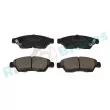 Jeu de 4 plaquettes de frein avant RAP BRAKES R-P1091 - Visuel 2