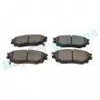 Jeu de 4 plaquettes de frein avant RAP BRAKES R-P1105 - Visuel 3