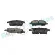 Jeu de 4 plaquettes de frein avant RAP BRAKES R-P1113 - Visuel 2