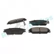 Jeu de 4 plaquettes de frein avant RAP BRAKES R-P1126 - Visuel 2