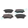 Jeu de 4 plaquettes de frein avant RAP BRAKES R-P1127 - Visuel 2