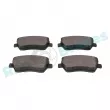 Jeu de 4 plaquettes de frein avant RAP BRAKES R-P1127 - Visuel 3