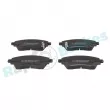 Jeu de 4 plaquettes de frein avant RAP BRAKES R-P1128 - Visuel 1