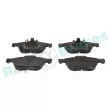 Jeu de 4 plaquettes de frein avant RAP BRAKES R-P1130 - Visuel 1