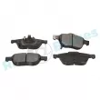 Jeu de 4 plaquettes de frein avant RAP BRAKES R-P1130 - Visuel 2