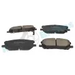Jeu de 4 plaquettes de frein avant RAP BRAKES R-P1133 - Visuel 2