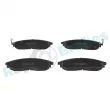 Jeu de 4 plaquettes de frein avant RAP BRAKES R-P1135 - Visuel 1