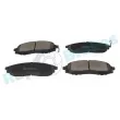 Jeu de 4 plaquettes de frein avant RAP BRAKES R-P1135 - Visuel 2