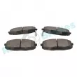 Jeu de 4 plaquettes de frein avant RAP BRAKES R-P1137 - Visuel 3