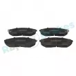 Jeu de 4 plaquettes de frein avant RAP BRAKES R-P1138 - Visuel 1