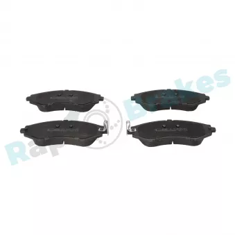 Jeu de 4 plaquettes de frein avant RAP BRAKES R-P1142
