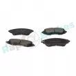 Jeu de 4 plaquettes de frein avant RAP BRAKES R-P1142 - Visuel 2