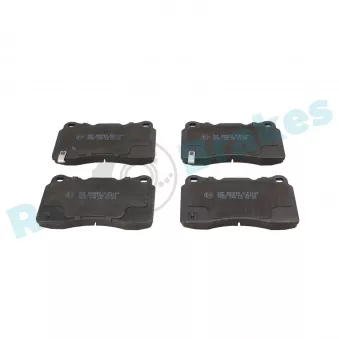 Jeu de 4 plaquettes de frein avant RAP BRAKES R-P1144