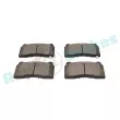 Jeu de 4 plaquettes de frein avant RAP BRAKES R-P1144 - Visuel 3