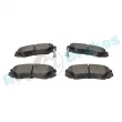 Jeu de 4 plaquettes de frein avant RAP BRAKES R-P1146 - Visuel 3
