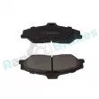 Jeu de 4 plaquettes de frein avant RAP BRAKES R-P1147 - Visuel 3