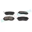 Jeu de 4 plaquettes de frein avant RAP BRAKES R-P1165 - Visuel 2