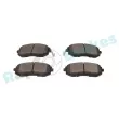 Jeu de 4 plaquettes de frein avant RAP BRAKES R-P1165 - Visuel 3
