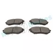 Jeu de 4 plaquettes de frein avant RAP BRAKES R-P1166 - Visuel 3