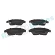 Jeu de 4 plaquettes de frein avant RAP BRAKES R-P1169 - Visuel 1
