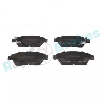 Jeu de 4 plaquettes de frein avant RAP BRAKES R-P1169