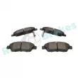 Jeu de 4 plaquettes de frein avant RAP BRAKES R-P1169 - Visuel 3