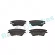 Jeu de 4 plaquettes de frein avant RAP BRAKES R-P1171 - Visuel 1