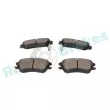 Jeu de 4 plaquettes de frein avant RAP BRAKES R-P1171 - Visuel 3