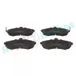 Jeu de 4 plaquettes de frein avant RAP BRAKES R-P1172 - Visuel 1