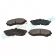 Jeu de 4 plaquettes de frein avant RAP BRAKES R-P1172 - Visuel 2