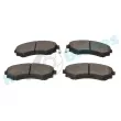 Jeu de 4 plaquettes de frein avant RAP BRAKES R-P1172 - Visuel 3