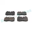 Jeu de 4 plaquettes de frein avant RAP BRAKES R-P1175 - Visuel 2