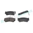 Jeu de 4 plaquettes de frein avant RAP BRAKES R-P1184 - Visuel 2