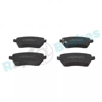 Jeu de 4 plaquettes de frein avant RAP BRAKES R-P1188