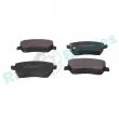 Jeu de 4 plaquettes de frein avant RAP BRAKES R-P1188 - Visuel 2