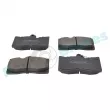 Jeu de 4 plaquettes de frein avant RAP BRAKES R-P1190 - Visuel 2