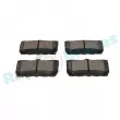 Jeu de 4 plaquettes de frein arrière RAP BRAKES R-P1191 - Visuel 3