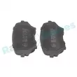 Jeu de 4 plaquettes de frein avant RAP BRAKES R-P1193 - Visuel 3