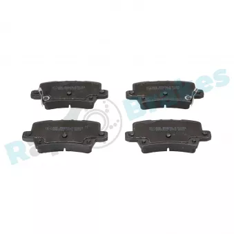 Jeu de 4 plaquettes de frein arrière RAP BRAKES R-P1200
