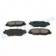 Jeu de 4 plaquettes de frein avant RAP BRAKES R-P1202 - Visuel 2