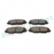 Jeu de 4 plaquettes de frein avant RAP BRAKES R-P1202 - Visuel 3
