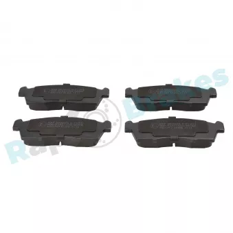 Jeu de 4 plaquettes de frein avant RAP BRAKES R-P1203