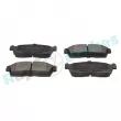 Jeu de 4 plaquettes de frein avant RAP BRAKES R-P1203 - Visuel 2
