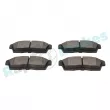 Jeu de 4 plaquettes de frein avant RAP BRAKES R-P1203 - Visuel 3