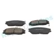 Jeu de 4 plaquettes de frein avant RAP BRAKES R-P1204 - Visuel 2