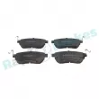 Jeu de 4 plaquettes de frein avant RAP BRAKES R-P1207 - Visuel 1