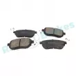 Jeu de 4 plaquettes de frein avant RAP BRAKES R-P1207 - Visuel 2